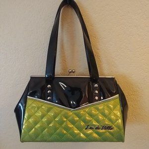 Lux De Ville Femme Fatale kiss lock handbag